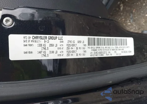 2014 Chrysler Town & Country S from USA, damaged, VIN 2C4RC1HG9ER132712